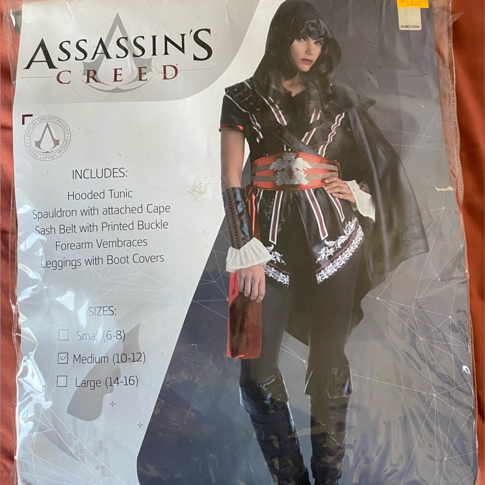 New Assassin Greed Costume